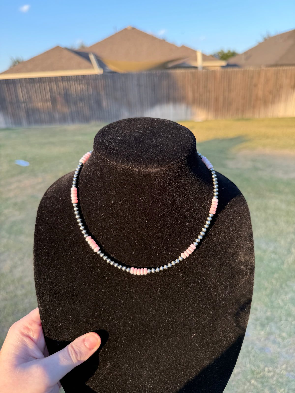 4𝗆𝗆 𝗌𝗍𝖾𝗋𝗅𝗂𝗇𝗀 𝗌𝗂𝗅𝗏𝖾𝗋 𝗉𝖾𝖺𝗋𝗅𝗌 𝗐𝗂𝗍𝗁 5𝗆𝗆 𝗉𝗂𝗇𝗄 𝖼𝗈𝗇𝖼𝗁